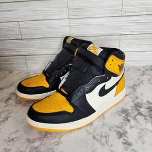 Air Jordan 1 High OG Taxi Sneakers Men’s 9.5 Excellent With Box
